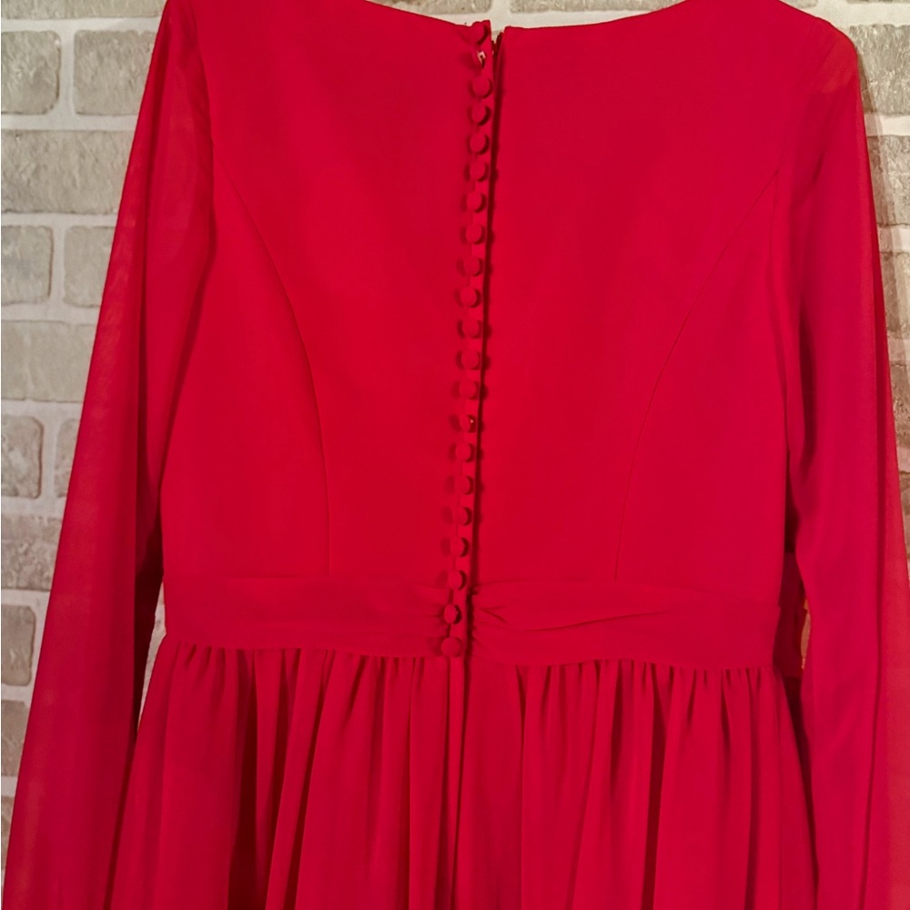 Alfred Angelo Red Jumpsuit - Picture 10 of 10